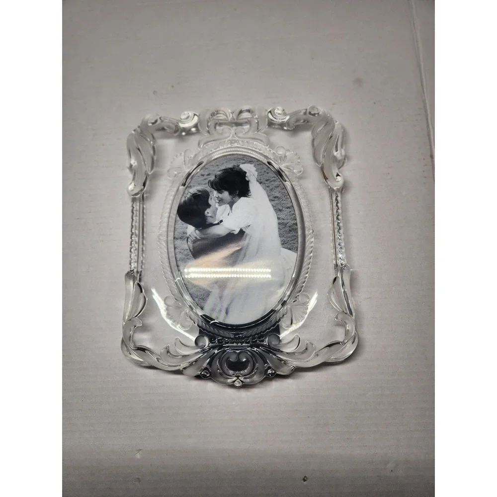 Mikasa Princess Crystal Wedding Picture Frame‎ 5